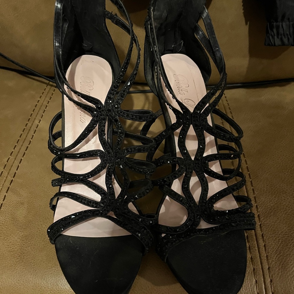 Strappy heels